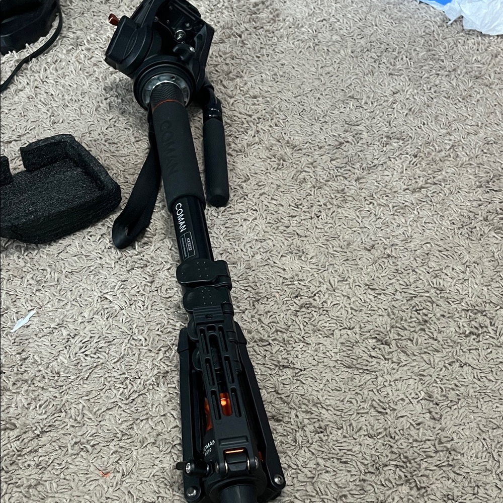 Black Tripod for Cameras